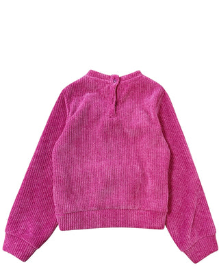 u+è Maglia girocollo con fiocchi UE1644