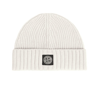 Stone Island Cappello a coste in misto lana con Compass K2S16N100003