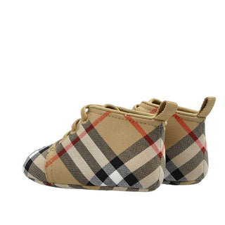 Burberry Scarpine Pre-Camminata Con Motivo A Quadri 8128121 Per Neonati
