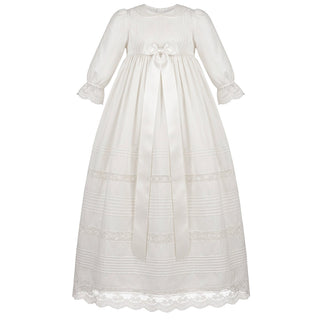 Ponto Por Ponto Veste Battesimale con pizzo 1/6574