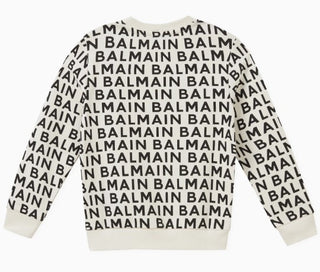 Balmain BT4Q50 Sweatshirt mit Rundhalsausschnitt