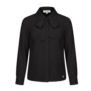 Kocca Camicia Nera Con Fiocco A26JCM9916ABUN1414N Per Bambina