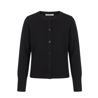Patrizia Pepe Cardigan Girocollo Nero 7K0086/K9G3-K103 Per Bambina