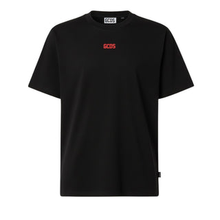 GCDS T-shirt Nera Con Logo Z0MLQC102J023/999R Unisex Adulto