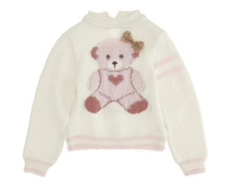 Monnalisa Pullover mit Rundhalsausschnitt 390610