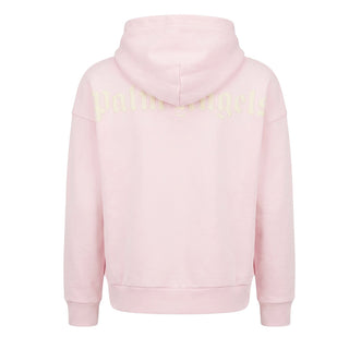 Palm Angels Felpa Rosa Con Cappuccio F6PAJGHS063/042 Per Bambina