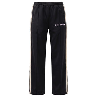 Palm Angels Pantaloni Track Neri Con Logo F6PAJGPA048/110 Per Bambina