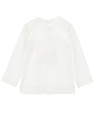 Monnalisa T-shirt a maniche lunghe con stampa 39D602