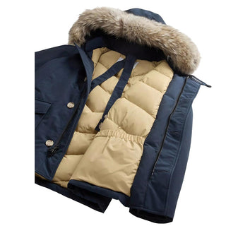 Woolrich Arctic Parka in Ramar Cloth CFWOOU0484MRUT0001 Con Pelliccia Removibile