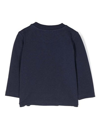 Moschino T-Shirt mit Rundhalsausschnitt und appliziertem Logo MRO00E