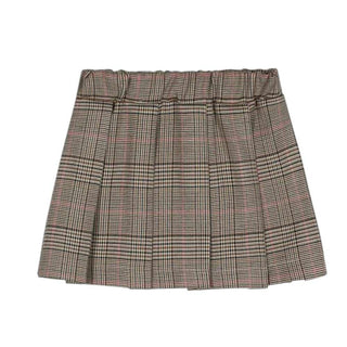 J.o Milano Gonna A Pieghe Principe Di Galles 2662P1J Per Bambina