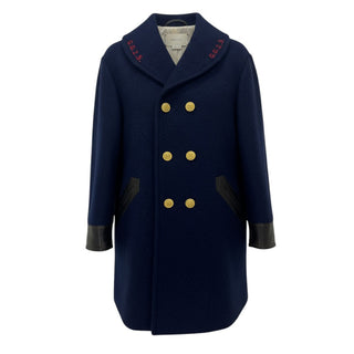 Gucci Cappotto Doppiopetto 616185 In Lana