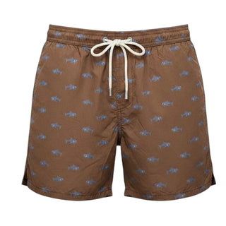 Mc2 Saint Barth Costume Patmos Con Stampa Squalo PATM004/00394L Per Uomo