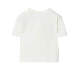 Burberry T-shirt A Maniche Corte Con Orsetto Thomas 8121289