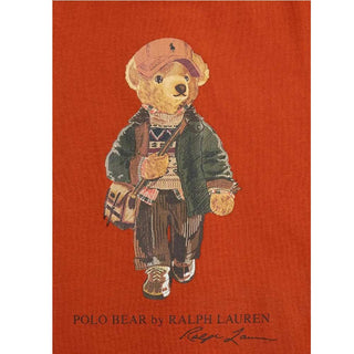 Polo Ralph Lauren T-shirt Girocollo Con Polo Bear 322B27298001 Per Bambino