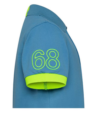 Sun68 Polo A Maniche Corte A35322 Con Logo