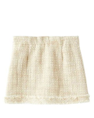 Il Gufo Gonna In Tessuto Tweed P24GN222C5051 Da Bambina