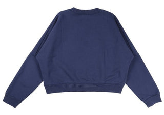 Dsquared2 Felpa cropped con logo DQ0433-D008F