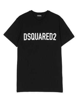 Dsquared2 Crewneck T-shirt with printed logo DQ1832-D0A4C