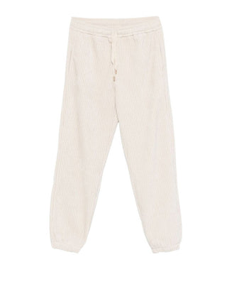 Lù:Lù Pantaloni beige in velluto a coste LL3084