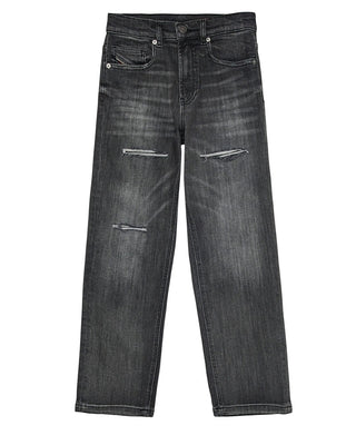 Diesel Jeans Relaxed fit in denim grigio J02344-KXBQR