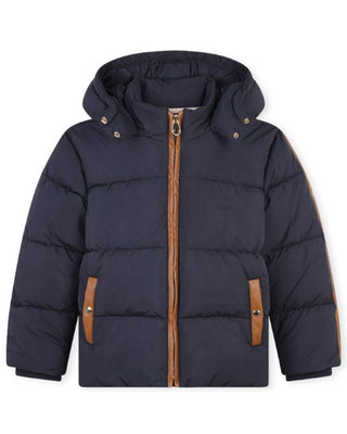 Chloè Giubbino trapuntato con cappuccio C20385