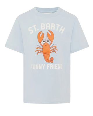 Mc2 Saint Barth T-Shirt Happy Lobster TSH0001 03030H In Cotone