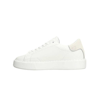 D.A.T.E. Sneakers Sfera Calf W4310-SF-CA-WH In Pelle e Camoscio