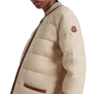 Moncler Piumino Bellette con finiture in pelle J290931C00013