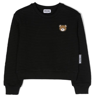 Moschino Sweatshirt mit Rundhalsausschnitt und Teddy HUF07J