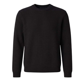 I'm Brian Maglia Girocollo Nera In Misto Lana MA3800 Per Uomo