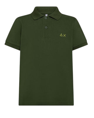 Sun68 Polo A Maniche Corte A35315 Con Logo