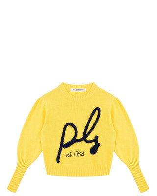 Philosophy Maglia cropped con logo frontale PFMA033.C