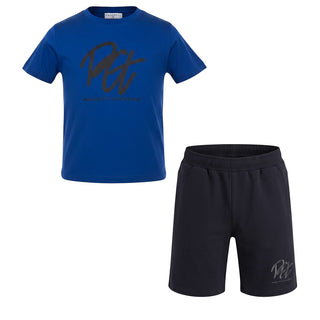 Cesare Paciotti Completo Con T-shirt E Bermuda Per Bambino COMP6116BJ-V4