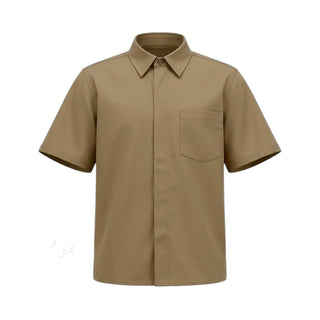 Nine:inthe:morning Camicia In Popeline A Maniche Corte Per Bambino 9JS26-JCIS01C