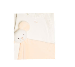 Chloè tutina set con doudou c9k231/117 frontale con clips