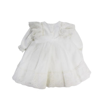 Ponto Por Ponto Ceremony Dress 6052 buttons back