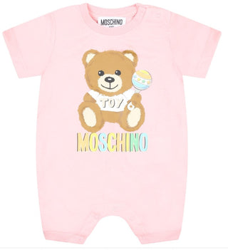 Moschino TEDDYBÄR MIT ZENTRALER SPIELDOSE MOY02P MIT CLIPS