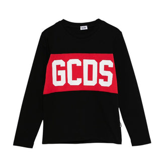 Gcds T-shirt in jersey a maniche lunghe con logo B2KU2214JF1