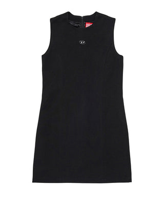 Diesel Abito nero senza maniche in fresco di lana J02365-KXBQ2
