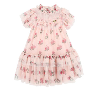 Angel's Face Abito In Tulle Da Bambina GEORGETTE PALE PINK