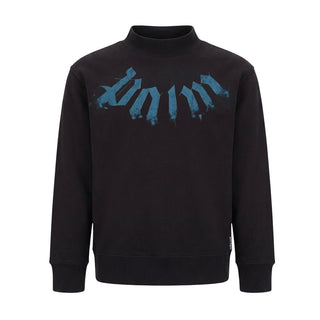 Palm Angels Felpa Nera Con Stampa F6PAJBSW058/110 Per Bambini