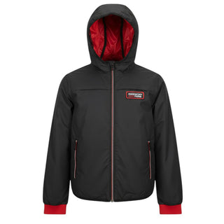 Givenchy Giacca Antivento Nera Con Cappuccio H26032