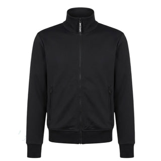 Palm Angels Felpa Track Nera Con Logo PMBD089S26FAB001N