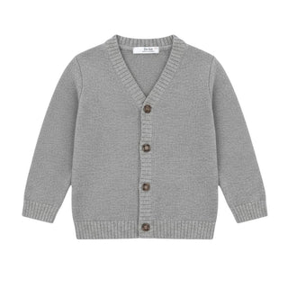 Dottor Kids Maglia Cardigan in misto lana da neonato DK14