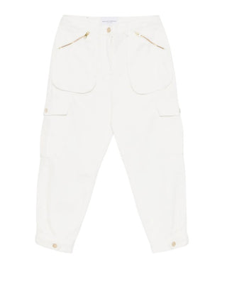 Ermanno Scervino Pantaloni cargo in denim da bambina SFPA030