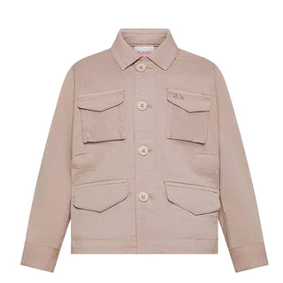 Sun68 Giacca Beige In Gabardina Per Bambino J36301/98