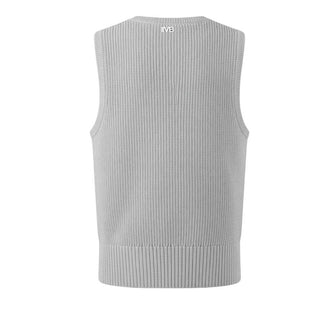 I'm Brian Gilet Grigio In Misto Cotone Per Uomo MA3606