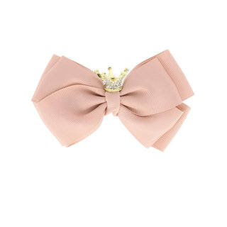 Angel's Face Fermacapelli Con Corona Di Cristalli Dorati CROWN BIG BOW