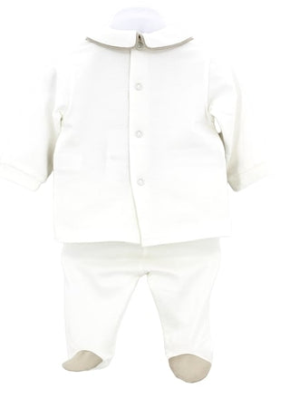 Teto and Tatta Two-piece jumpsuit cl3270 with clips on the back